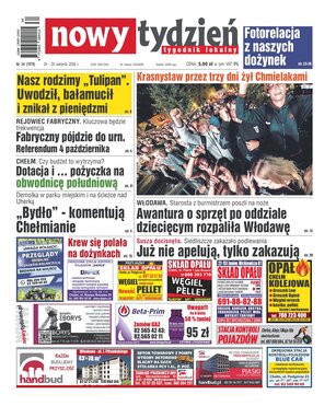 Nowy Tydzień. Tygodnik Lokalny 34/2026