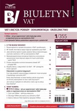 Biuletyn VAT 1/2026