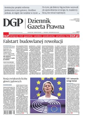 Dziennik Gazeta Prawna 181/2026