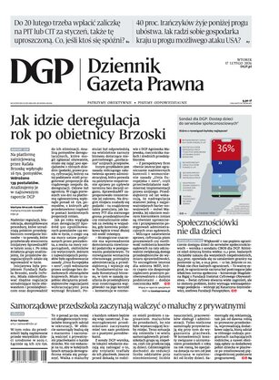 Dziennik Gazeta Prawna 32/2026
