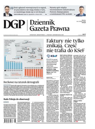Dziennik Gazeta Prawna 33/2026