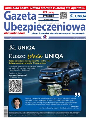 Gazeta Ubezpieczeniowa 31/2026