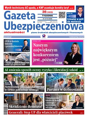 Gazeta Ubezpieczeniowa 38/2026