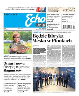 Echo Dnia Radomskie 138/2026