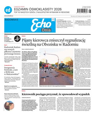 Echo Dnia Radomskie 156/2026