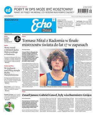 Echo Dnia Radomskie 174/2026