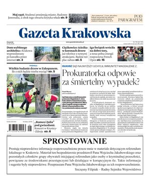 Gazeta Krakowska 116/2026