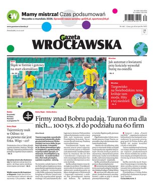 Gazeta Wrocławska 166/2026
