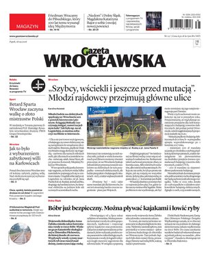 Gazeta Wrocławska 217/2026