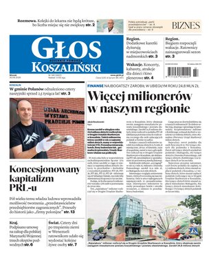 Głos Dziennik Pomorza Głos Koszaliński 149/2026