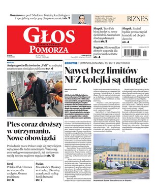 Głos Dziennik Pomorza Głos Pomorza 114/2026