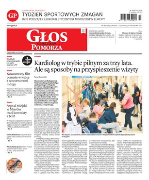 Głos Dziennik Pomorza Głos Pomorza 184/2026