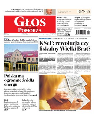Głos Dziennik Pomorza Głos Pomorza 39/2026