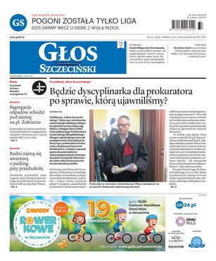 Głos Dziennik Pomorza Głos Szczeciński 207/2026