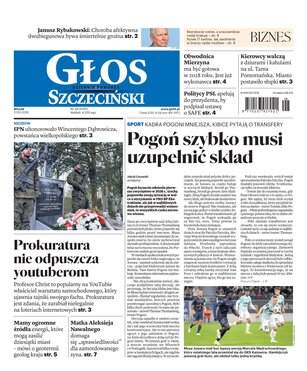 Głos Dziennik Pomorza Głos Szczeciński 39/2026