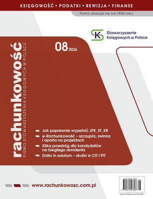 Rachunkowość 8/2026