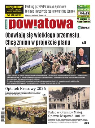 Gazeta Powiatowa - Wiadomości Oławskie 3/2026