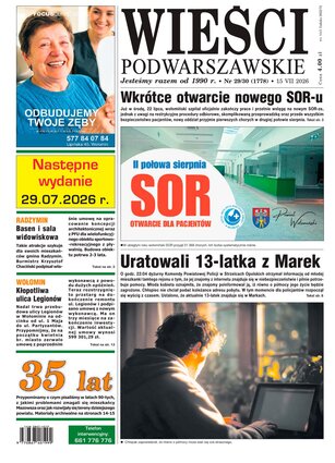 Wieści Podwarszawskie 29-30/2026