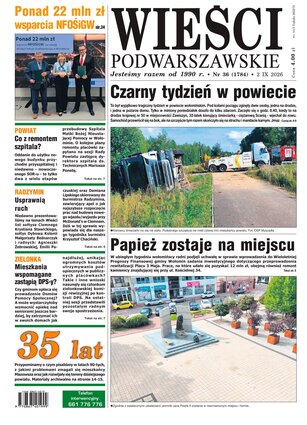 Wieści Podwarszawskie 36/2026