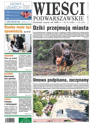 Wieści Podwarszawskie 37/2026