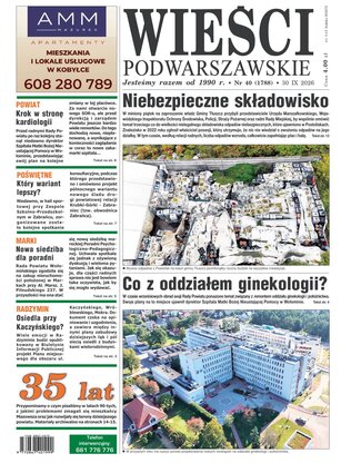 Wieści Podwarszawskie 40/2026