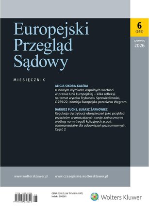 Europejski Przegląd Sądowy 6/2026