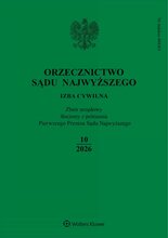 Orzecznictwo Sądu Najwyższego. Izba Cywilna 10/2026