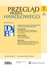 Przegląd Prawa Handlowego 1/2026