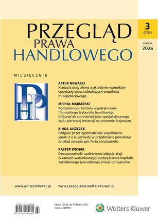 Przegląd Prawa Handlowego 3/2026