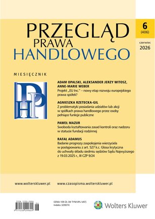 Przegląd Prawa Handlowego 6/2026