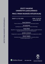 Zeszyty Naukowe Uniwersytetu Jagiellońskiego 2/2026