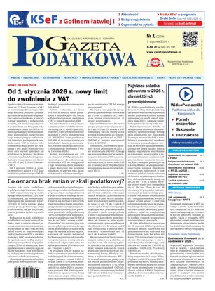 Gazeta Podatkowa 1/2026