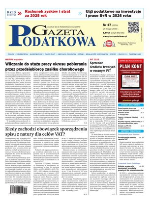 Gazeta Podatkowa 17/2026
