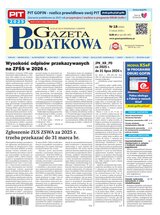 Gazeta Podatkowa 18/2026