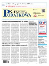 Gazeta Podatkowa 2/2026