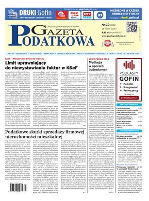 Gazeta Podatkowa 22/2026