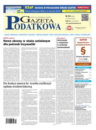 Gazeta Podatkowa 24/2026