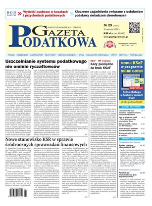 Gazeta Podatkowa 29/2026
