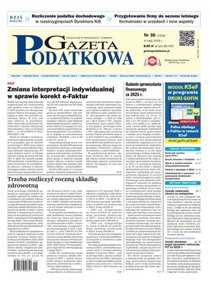 Gazeta Podatkowa 36/2026