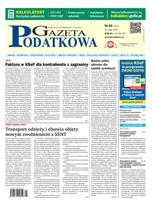 Gazeta Podatkowa 41/2026