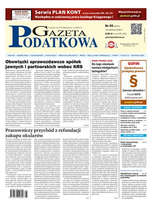 Gazeta Podatkowa 49/2026