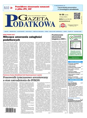 Gazeta Podatkowa 56/2026