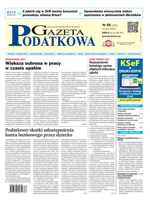 Gazeta Podatkowa 58/2026