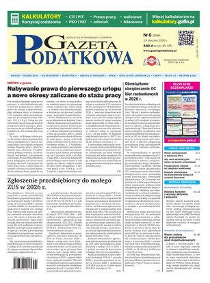 Gazeta Podatkowa 6/2026