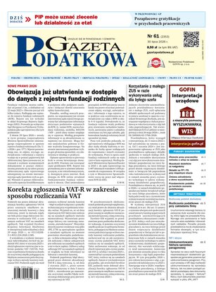 Gazeta Podatkowa 61/2026