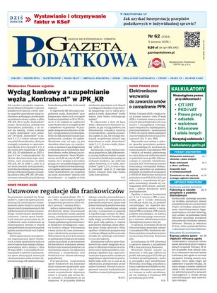 Gazeta Podatkowa 62/2026