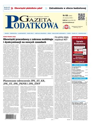 Gazeta Podatkowa 68/2026