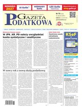 Gazeta Podatkowa 70/2026