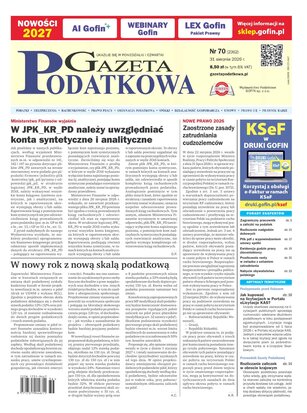 Gazeta Podatkowa 70/2026