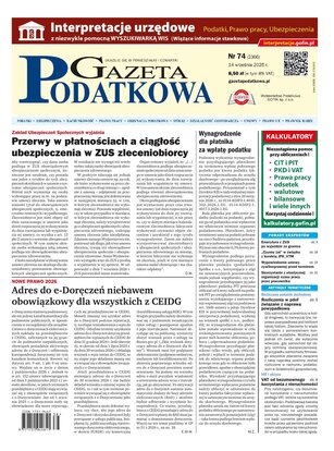Gazeta Podatkowa 74/2026